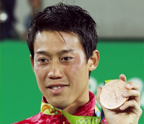 Kei Nishikori, medalla de bronce en Río.