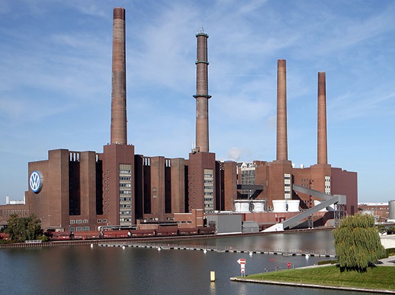 Planta de Volkswagen en Wolfsburgo (foto en.volkswagen.com)