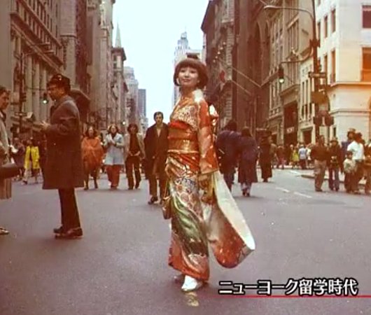 En las calles de Nueva York.