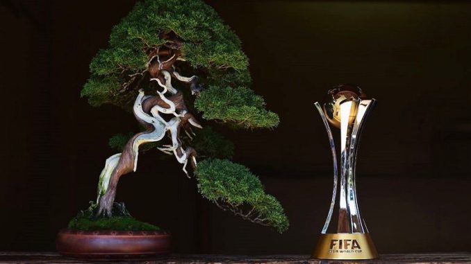 un-bonsai-y-el-trofeo-del-mundial-de-clubes