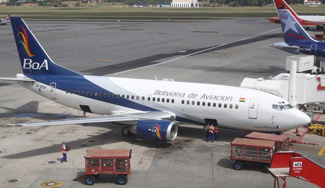 Nave de Boliviana de Aviación