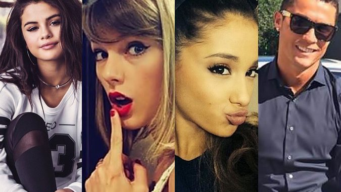 selena-taylor-ariana-y-cristiano-en-instagram