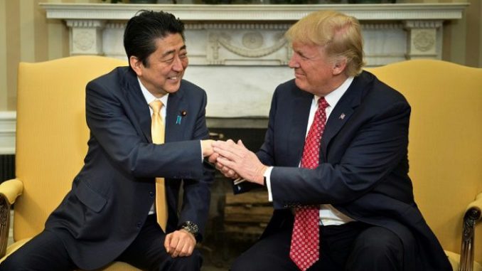 Encuentro Trump - Abe