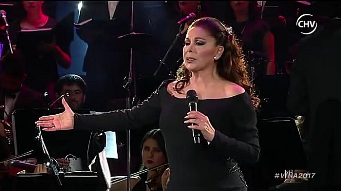 Isabel Pantoja en Viña del Mar