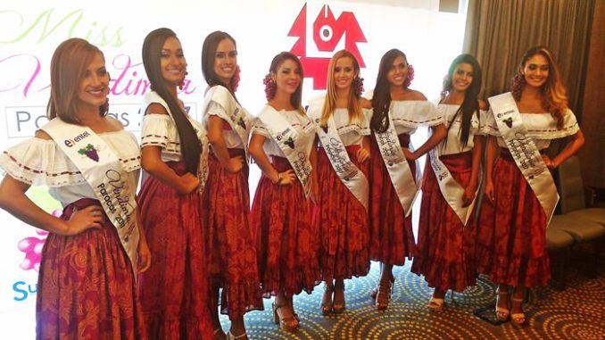 Candidatas a la Reina de La Vendimia 2017
