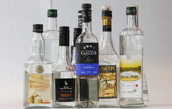 El pisco peruano afectado por medida chilena.