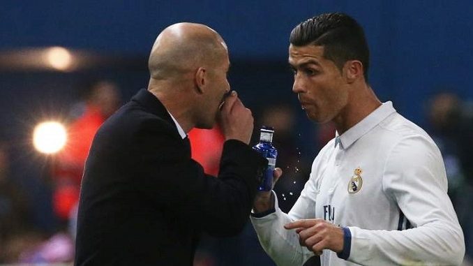 Zidane - Cristiano Ronaldo. EFE