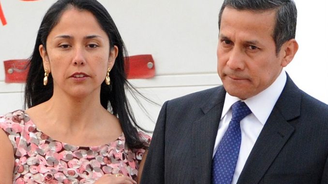 El expresidente peruano Humala y su esposa detenidos. (Andina)