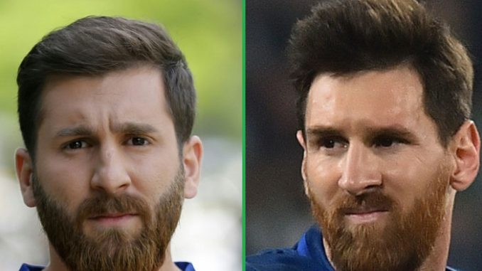 Reza Parastesh y Messi