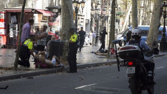 La Rambla en Barcelona
