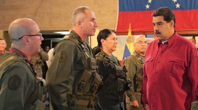 Maduro coordina ejercicios militares