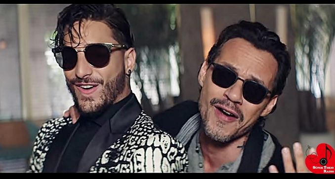 Maluma y Marc Anthony