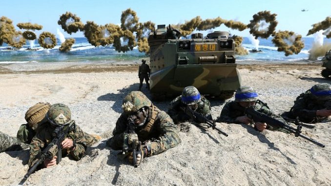Maniobras conjuntas EEUU - Corea del Sur