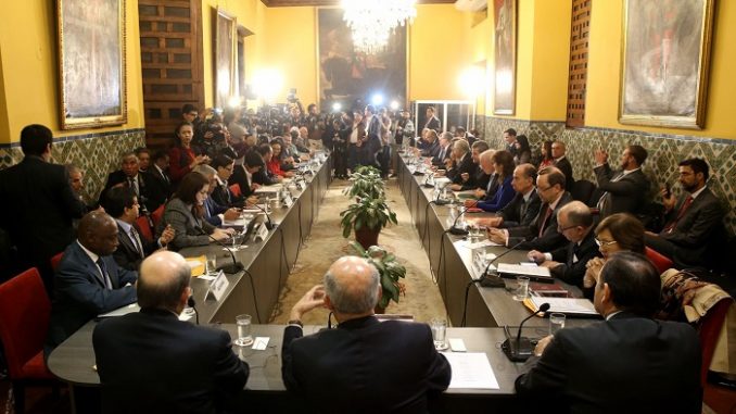 Reunión de cancilleres en Lima (Foto Andina)