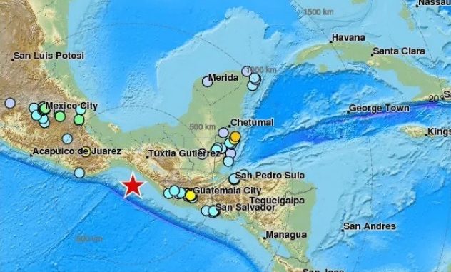 Alerta de tsunami en Mexico
