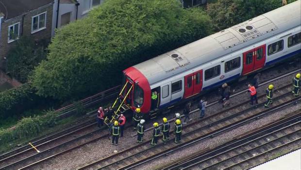 Atentado en tren de Londres