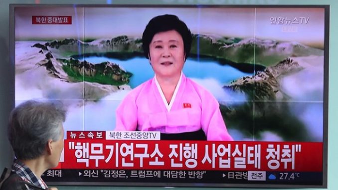 La TV de Corea del Norte confirma el ensayo nuclear.