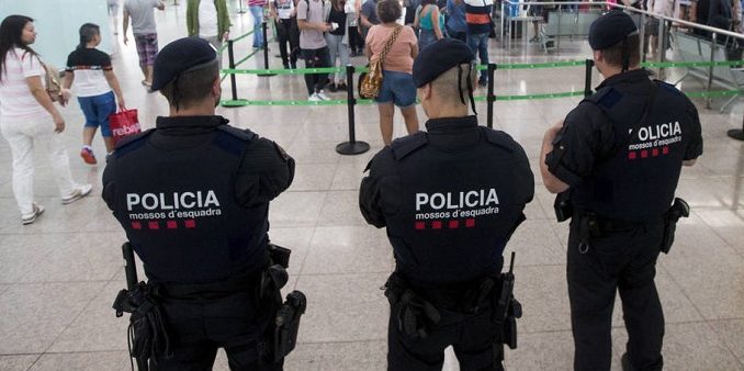 Mossos de Squadra. la policía catalana (EFE)