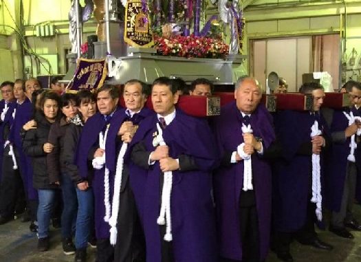 Señor de los Milagros de Yamato en Zama 2017 - Foto cortesía de Roxana Quevedo (1)