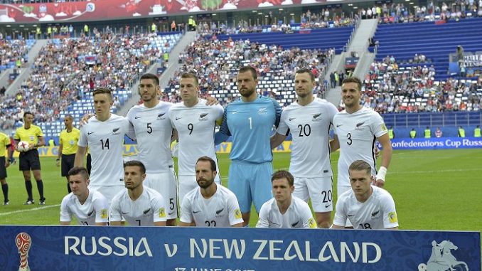 Seleccion de Nueva Zelanda en la Copa Confederaciones. (Mexsport)