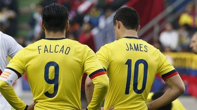 Falcao y James (EFE)