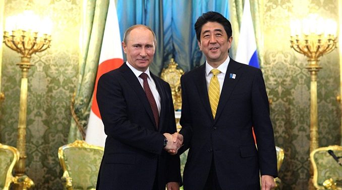 Putin y Abe