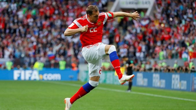 Dzyuba anotó golazo de cabeza (Fifa.com)
