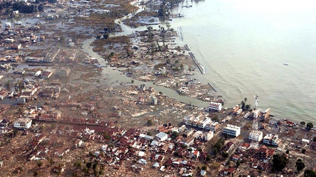 Lo que dejó el tsunami en Indonesia