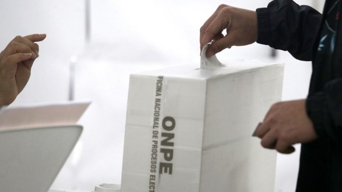 Votacion Perú