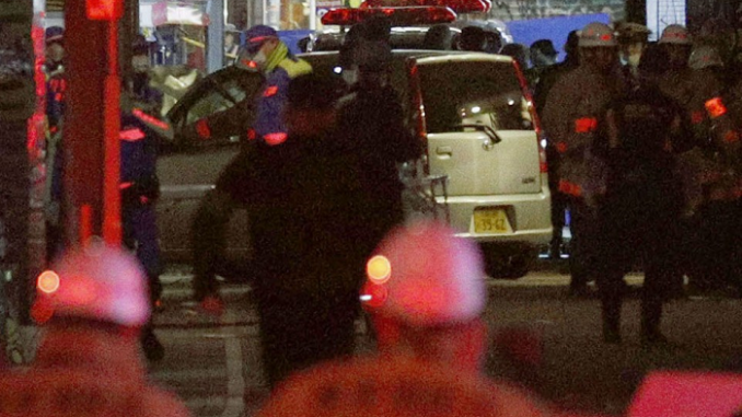 Ataque indiscriminado en Harajuku en Año Nuevo