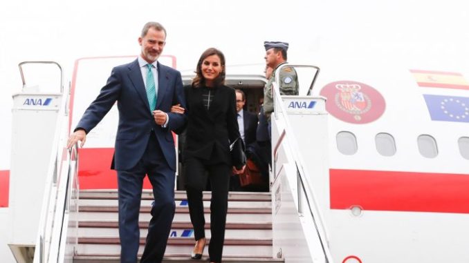 Los Reyes de España en Tokio