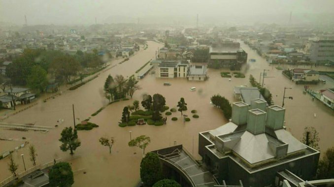Un twiitero publicó esta mañana esta foto de Chiba