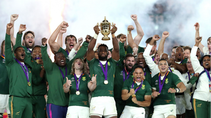 Sudáfrica, campeón del mundo en rugby