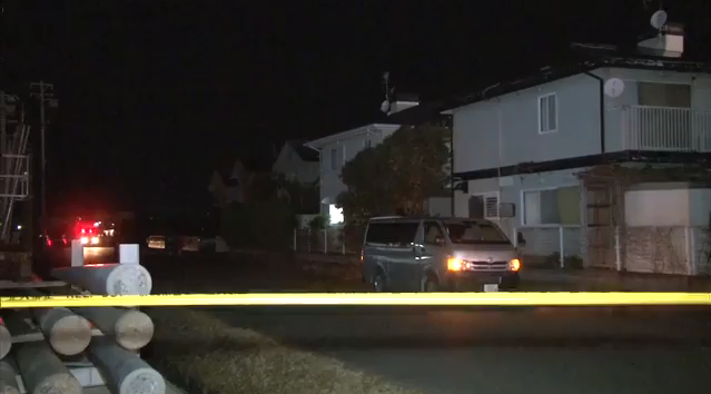 Al fondo, la casa del brasileño asesinado en Kikugawa