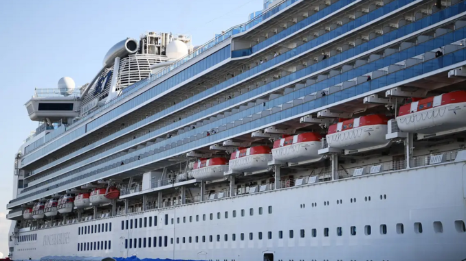 Diamond Princess en Yokohama