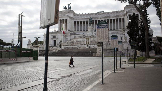 Confinamiento extremo en Italia