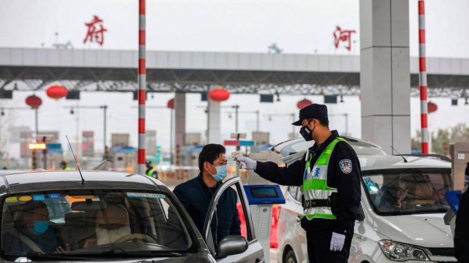 Control de del virus en China