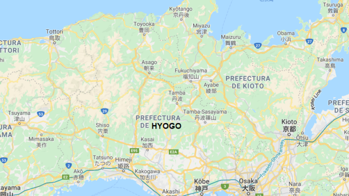 Mapa de Hyogo