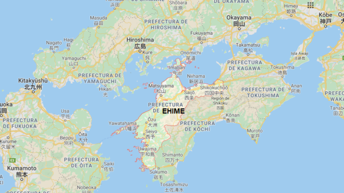 Mapa de la Prefectura de Ehime