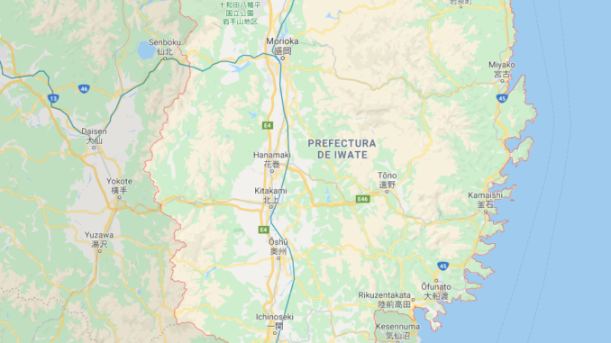 Iwate mapa