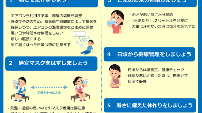 Prevención de golpe de calor