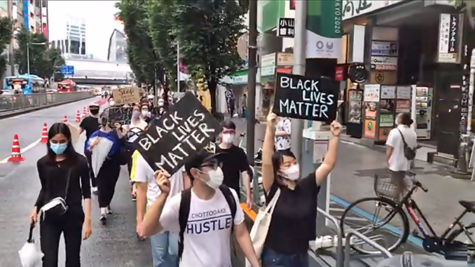 Black Lives Matter en Tokio 2