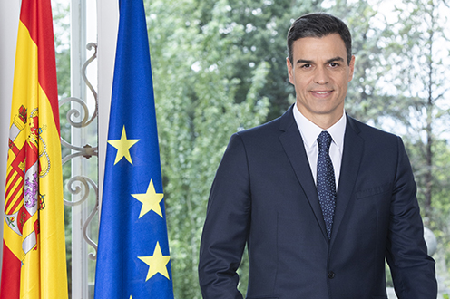 Pedro Sánchez, presidente del Gobierno de España