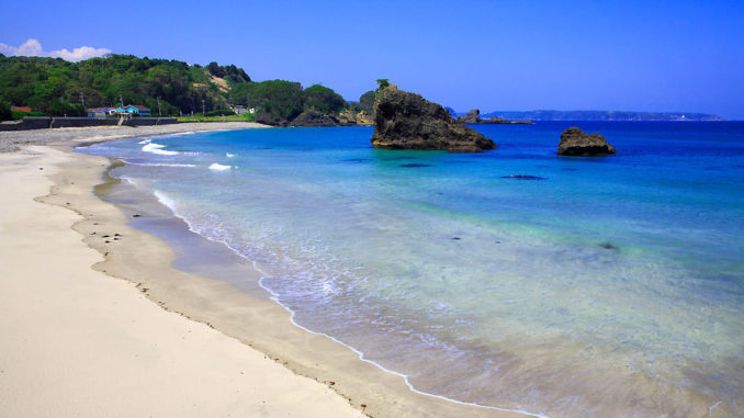 Playa Touji en Shimoda