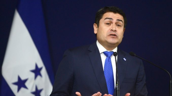 Presidente Juan Orlando Hernández (Bloomberg)