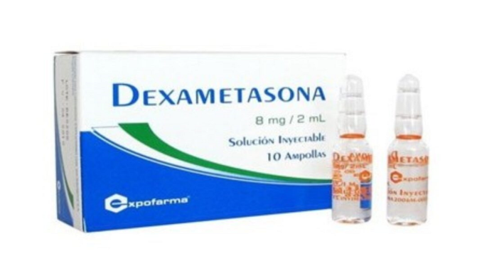 Una de las presentaciones de la Dexametasona