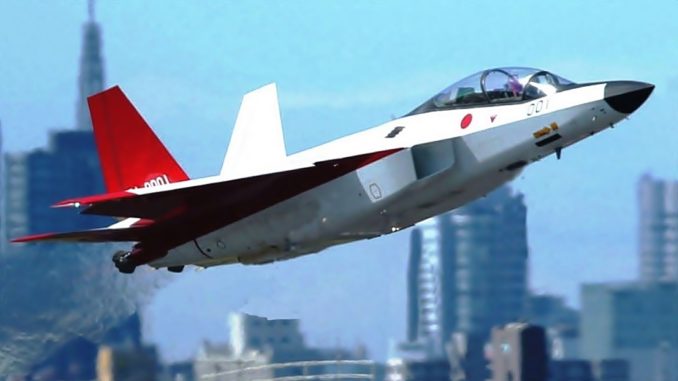 El prototipo del X-2 japonés en pruebas desde 2016 (YouTube)