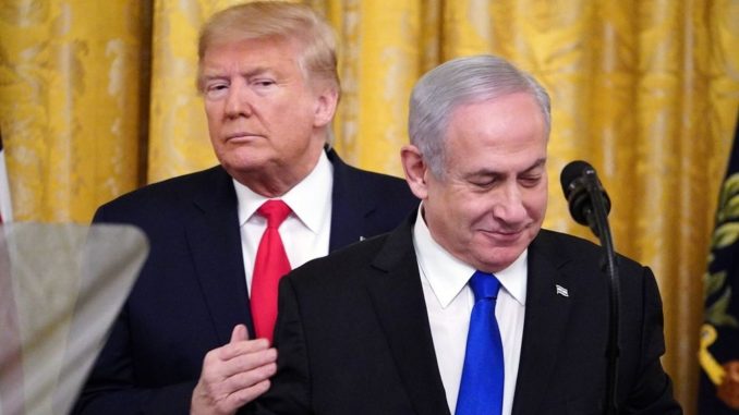 Trump y Netanyahu (Foto Bloomberg)