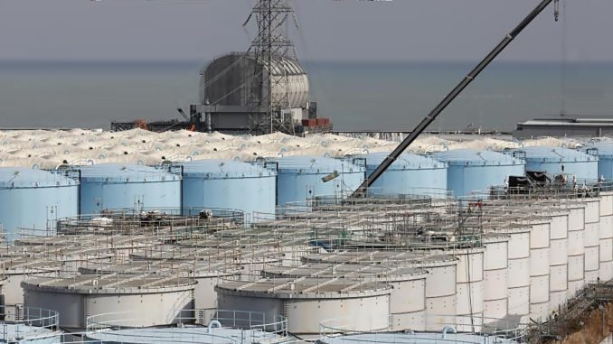 Tanques de agua tratada de Fukushima