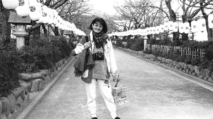 Montse Watkins en Kamakura (Foto Tomi Okiyama)